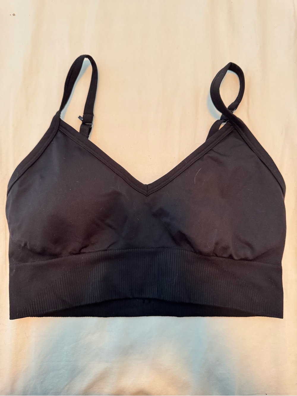 lululemon athletica Black Lightweight Sports Bra